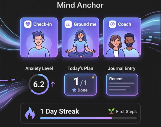 Interactive Anxiety Companion App